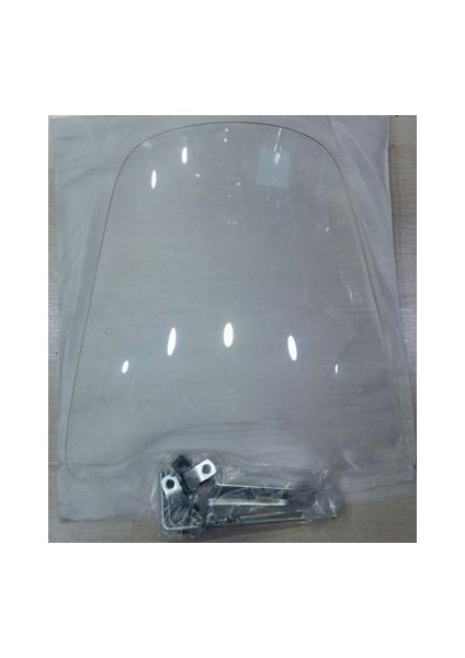 HONDA FIZY 125 SİPERLİK CAMI KÜÇÜK BOY 44CM X 42CM 3MM APARATLI M