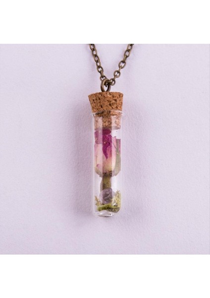 Mantar Tıpalı Canlı Kolye modelleri