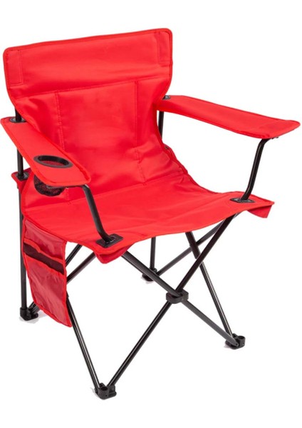 V2 Lüks Kamp Sandalyesi Kırmızı fiyatları