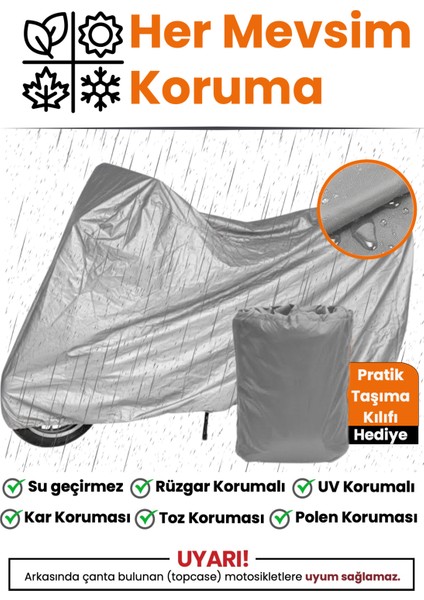 Gri Kuba Rx9 50 Uyumlu Motosiklet Brandası, Koruyucu Örtü, Motor Branda fırsatları
