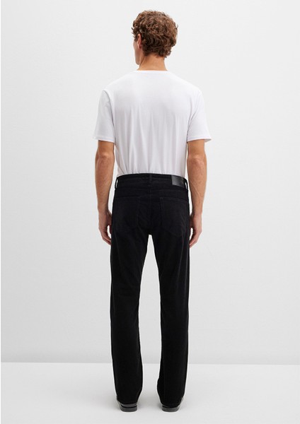 Hunter Siyah Kadife Pantolon 0020230269