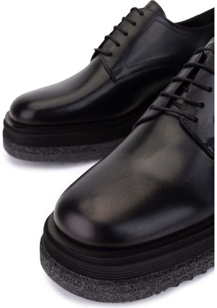 Erkek Hakiki Deri Siyah Klasik Ayakkabı 771 65442 Erk Ayk SK25-26 Sıyah Spr fırsatları