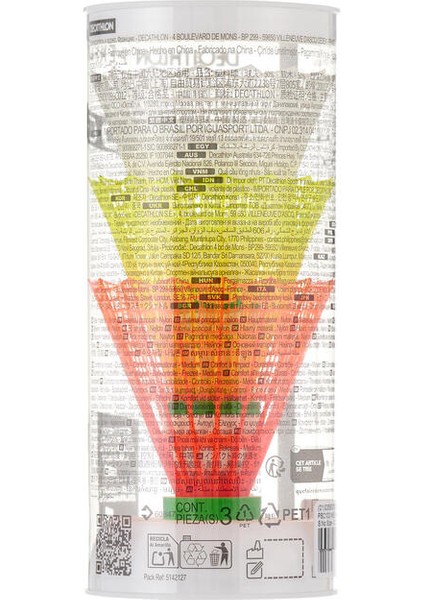 Badminton Topu - Orta Boy - 3'lü Paket - PSC 100 fiyatları