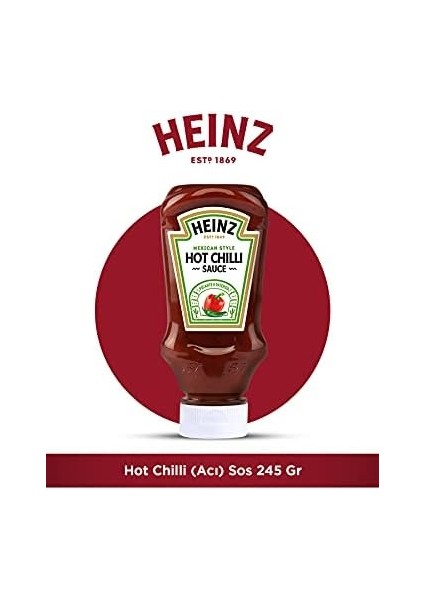 Heinz Hot Chili Sos 245 gr