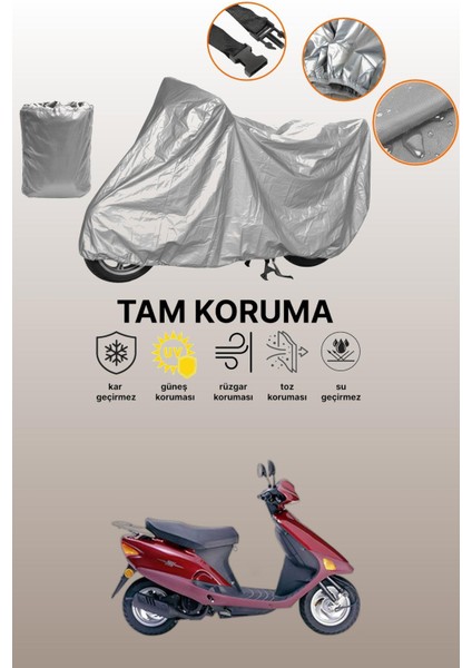 Gri Honda Bali Uyumlu Motosiklet Brandası, Koruyucu Örtü, Motor Branda