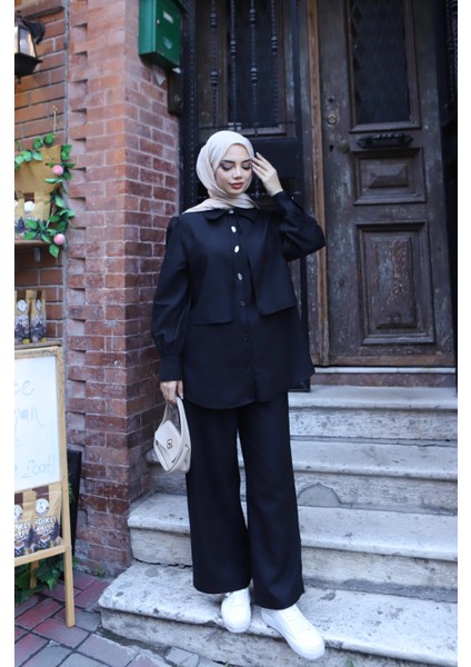 Sedef Düğmeli Süet Takım fiyatları