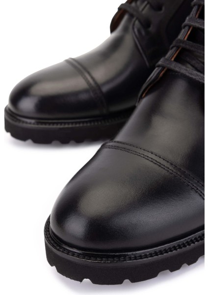 Erkek Hakiki Deri Siyah Casual Bot 1170 480 Erk Bot SK25-26 Sıyah Spr fırsatları