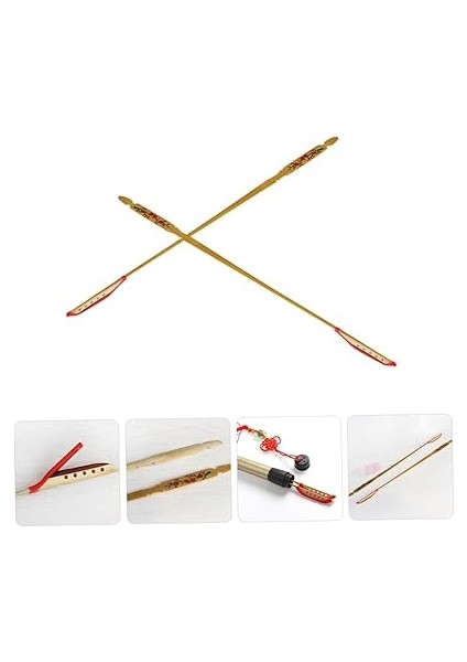 Dulcimer Enstrüman Çubukları - 2 Tokmak Seti - Veya Yeni Başlayanlar Için Çok Yönlü ve Rahat fiyatları