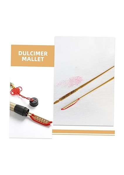 Dulcimer Enstrüman Çubukları - 2 Tokmak Seti - Veya Yeni Başlayanlar Için Çok Yönlü ve Rahat fırsatları