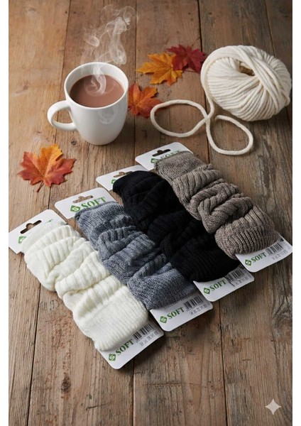 Standart Tozluk Çorap 4 Adet modelleri