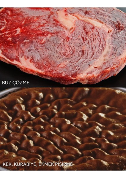 Xxl Airfryer Yağsız Fritöz Tavuk Çevirme Izgara 360° Dönüş 12 Lt Kapasite 7 Farklı Aparat indirimleri