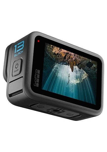 HERO13 Siyah - 5.3K60 Video, 27MP Fotoğraf + Hb Serisi Lenslerle Uyumluluk ile Su Geçirmez Aksiyon Kamerası fırsatları