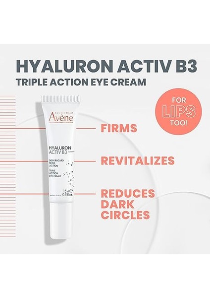 Hyaluron Activ B3 Göz Çevresi Kremi 15 ml modelleri