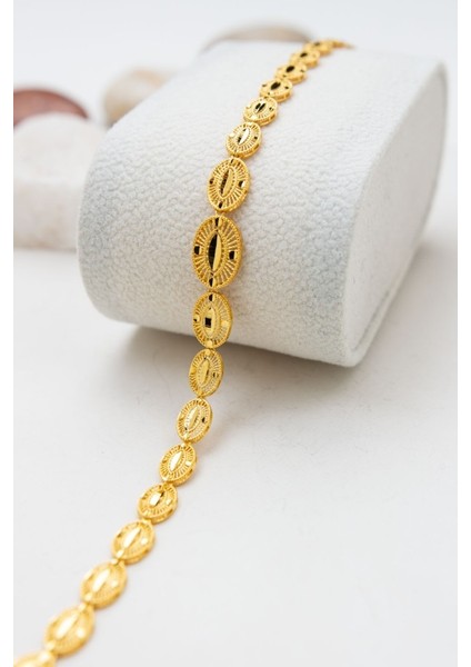 14 Ayar Kadın Altın Bileklik 22 Ayar Renk B231907