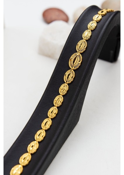 14 Ayar Kadın Altın Bileklik 22 Ayar Renk B231907 modelleri