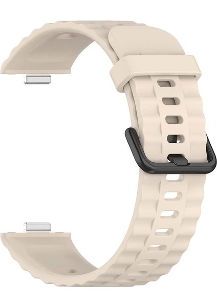 Huawei Fit4 Pro /fit4 / Fit3 Official Siyah Tokalı Silikon Kordon