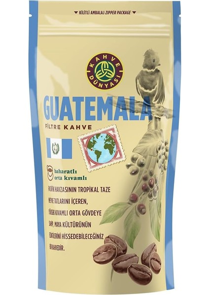 Kahve Dünyası Filtre Kahve Guatemala Kilitli 250 gr