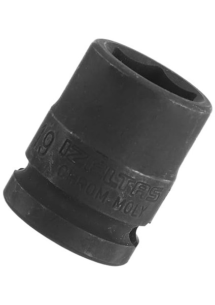 1113067019 19 mm 1/2" Altı Köşe Havalı Lokma Anahtar, Siyah, 19 mm modelleri