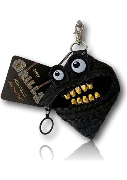Monster Kalem Kutusu Coin Pouch (Black) modelleri