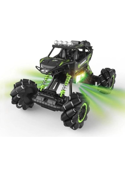 Işıklı Sesli Müzikli Şarjlı Bilek Kumandalı Drift Atan 4x4 Canavar Oyuncak Off-Road Aracı