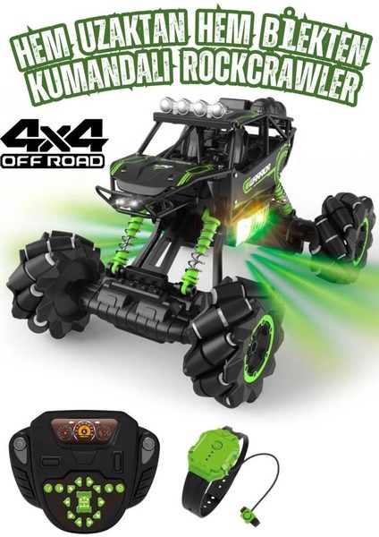 Işıklı Sesli Müzikli Şarjlı Bilek Kumandalı Drift Atan 4x4 Canavar Oyuncak Off-Road Aracı fiyatları