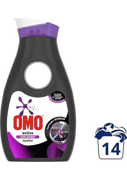 Active Cold Power Siyahlar Için Sıvı Çamaşır Deterjanı 910 ml fiyatları