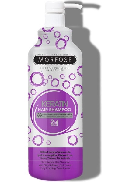 Keratin Içeren Saç Şampuanı 1000 ml