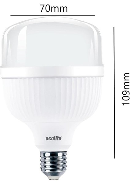 18W (114W) Jumbo LED Ampul 6500K Beyaz Işık E27 Duylu 1800 Lümen modelleri