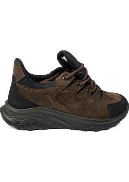 2040 Watertight Kahverengi Nubuk Deri Erkek Outdoor Ayakkabı fiyatları