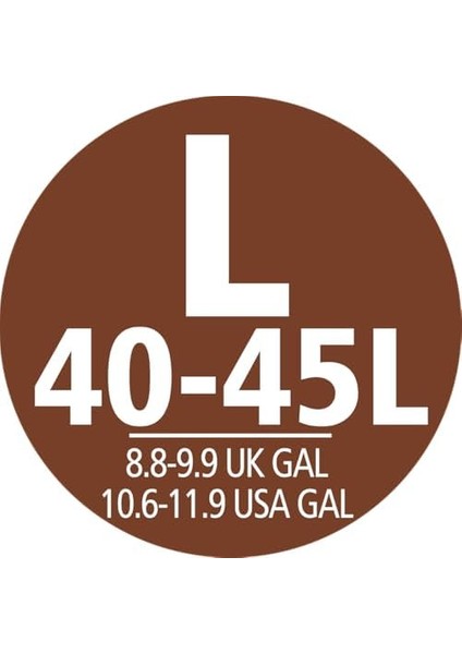 Brabantia Perfectfit Çöp Torbası, Dağıtıcı Paket (Kod L – 40 L / 45 L) Ekstra Güçlü Çöp Torbası Çekme Bantlı (40 Çöp Torbası)