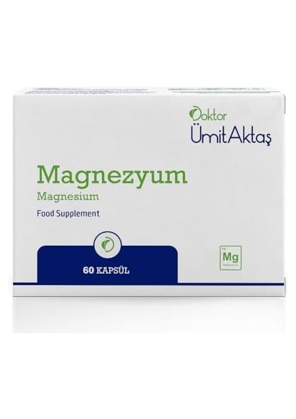 Dr. Ümit Aktaş Magnezyum Bisglisnat + Yüksek Biyoyararlanım 60 Kapsül fiyatları