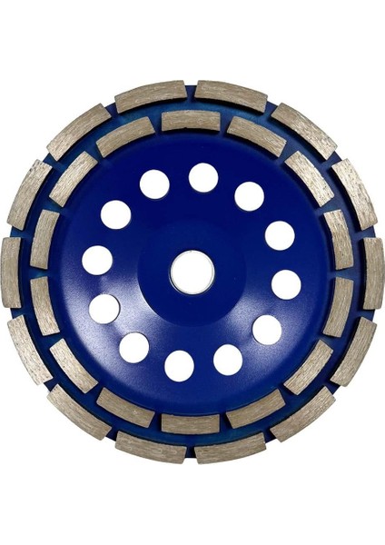 Bora Teknik Çift Sıra Elmas Çanak - Beton Taş Yüzey Silme Temizleme Diski 180 mm fiyatları