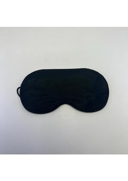 Adet Yıkanabilir Siyah 3 Katlı 8 mm Uyku Maskesi Göz Bandı Kalın Lastikli Uyku Bandı modelleri