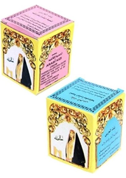 Arap Kızı Kremi 1 Mavi 1 Pembe