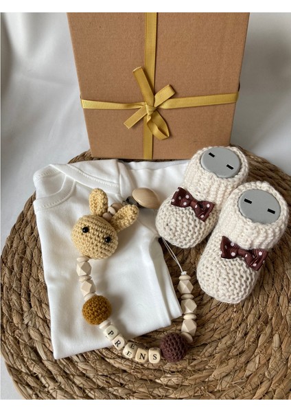 Hoşgeldin Bebek, Unisex, Yenidoğan Organik Bebek Hediye Seti