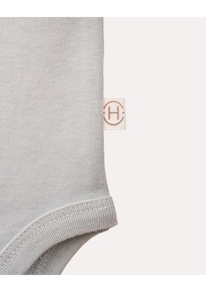 %100 Organik Pamuk Gots Sertifikalı Kısa Kollu Teddy Desenli Bebek & Yenidoğan Body - Mint indirimleri