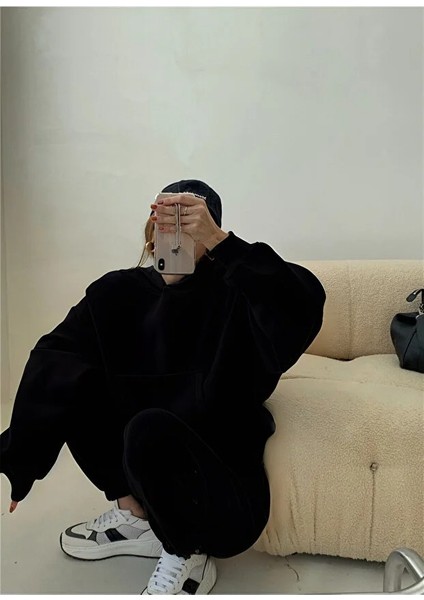 Kadın Trend Modal Oversiz Eşofman Takımı fiyatları