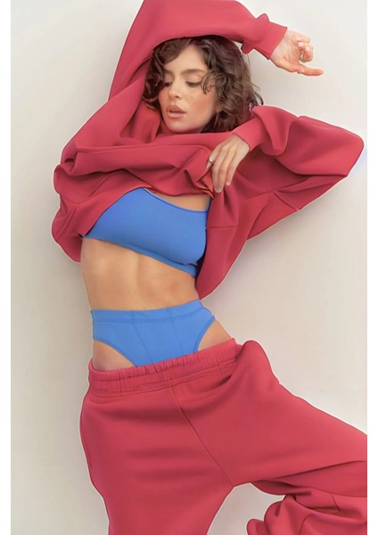 Kadın Trend Modal Oversiz Eşofman Takımı