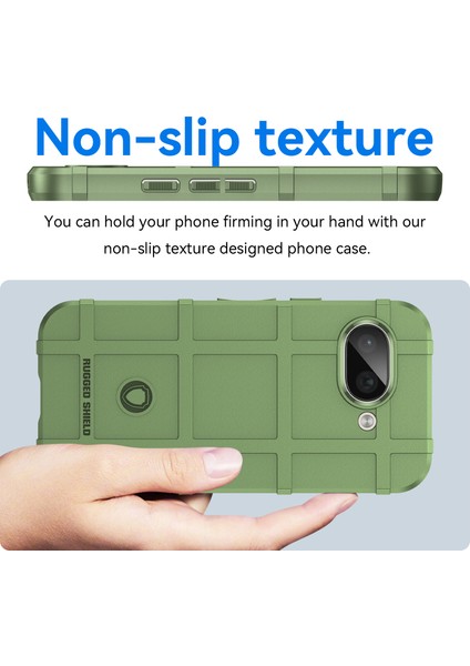 Google Pixel 9A Kılıf, [çizilmeye Dayanıklı] Damla Silikon Tampon Koruma Darbeye Dayanıklı Telefon Kılıfı Kapağı Google Pixel 9A (Yurt Dışından) modelleri