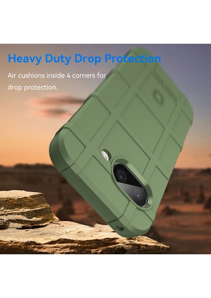 Google Pixel 9A Kılıf, [çizilmeye Dayanıklı] Damla Silikon Tampon Koruma Darbeye Dayanıklı Telefon Kılıfı Kapağı Google Pixel 9A (Yurt Dışından) fırsatları