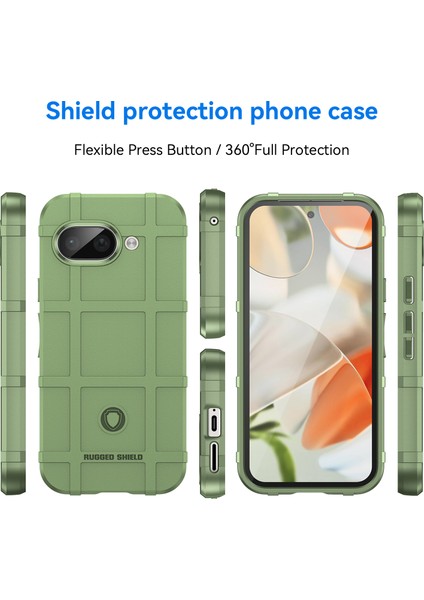 Google Pixel 9A Kılıf, [çizilmeye Dayanıklı] Damla Silikon Tampon Koruma Darbeye Dayanıklı Telefon Kılıfı Kapağı Google Pixel 9A (Yurt Dışından) indirimleri