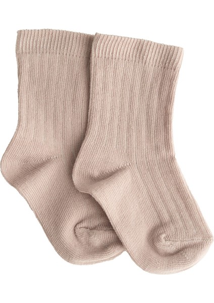 Kız Erkek Bebek Fitilli Pamuklu 4’lü Çorap Seti indirimleri