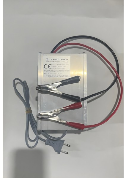 Zeytin Hasat Makinası Akü Şarj Cihazı