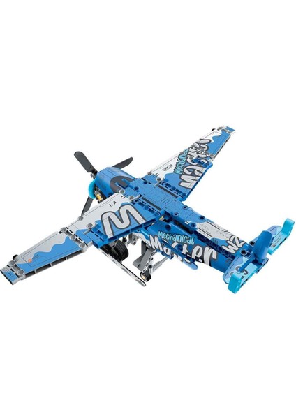Deniz Uçağı Yapı Seti 323 Parça – Mekanik Yapım Oyuncağı, Kanatlı Uçak Modeli, Stem Gelişim Seti modelleri