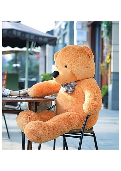 Özel Hediye - 140 cm Papyonlu Peluş Ayıcık... 140CMAYI (Kahverengi) fırsatları