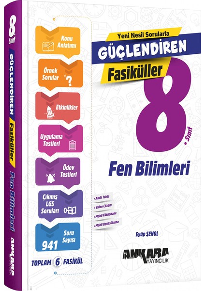 8.sınıf Güçlendiren Fasiküller Fen Bilimleri (Güncel Marif Model) fırsatları