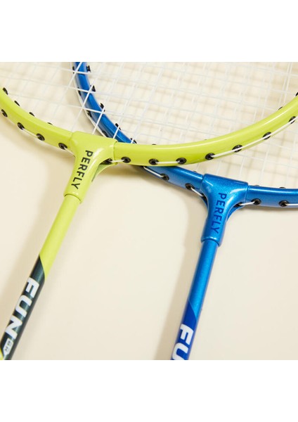 Yetişkin Badminton Raket Seti - Sarı/Mavi - Fun BR130 AD fiyatları