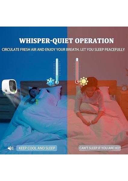 Breeze Hava Soğutucu, Mini Air Breeze Klima Sistemi, Su Soğutmalı Hava Soğutucu, Küçük, 3 Hız Kademesi ve USB ile Çalışır, Taşınabilir Klima Cihazı, Ev, Ofis Için (Beyaz) indirimleri