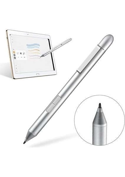 Elitebook X360 1020 1030 1040 G2 G3 G4 G5 Stylus Kalem, Elite X2 1012 1013 Tablet Pen ile Uyumlu, Hp Pencil Için Gümüş fiyatları