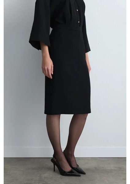 Krep Kalem Etek - Siyah fırsatları